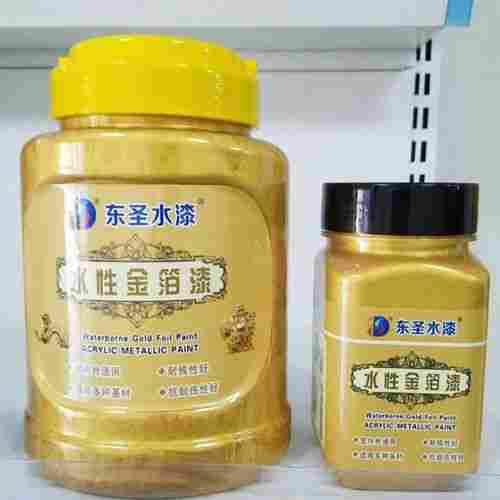 Non-Harmful Waterborne Gold Paint