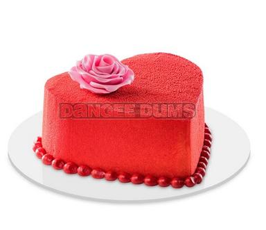 Red Heart Cake