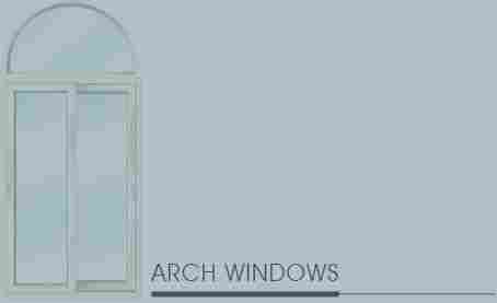 UPVC Arch Window