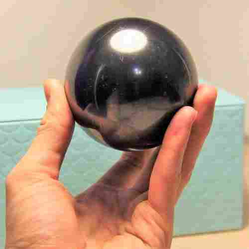 Shungite Crystal Energy Sphere