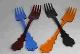 Acrylic Tableware Cake Fork Salad Forks Tableware