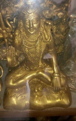 Eco-Friendly Brass Sitting Shiva Statues