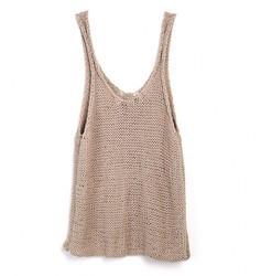 Steel Knitted Top
