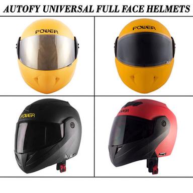 Autofy Universal Full Face Helmets For Motorcycle Riders