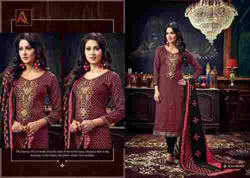 Fancy Pashmina Suit With Embroidery Shawal