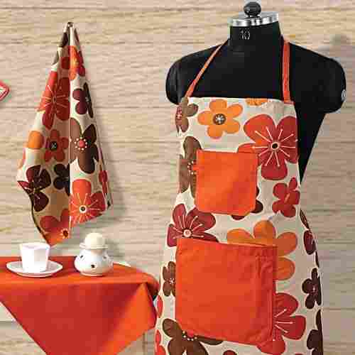 Orange Kitchen Linen Set