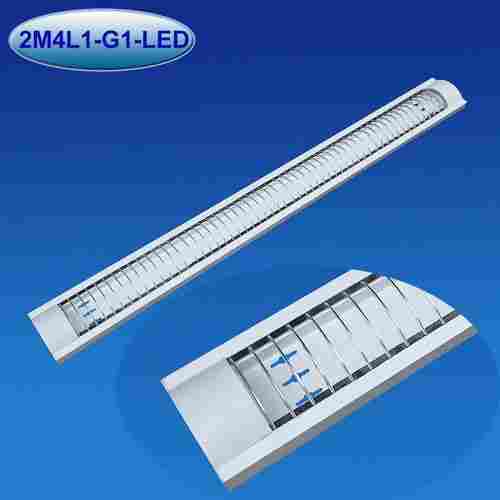 1.5m 5Ft Double Grill LED Tube Light Fixtures
