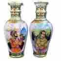 Akbar and Jodha Pair Vase