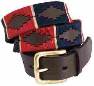 Fashionable Argentinian Polo Leather Belts