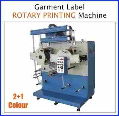 Garment Label Multi-Color Rotary Printing Machine