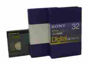 32 Minute HDCAM Certified Evaluated Professional Video Tape
