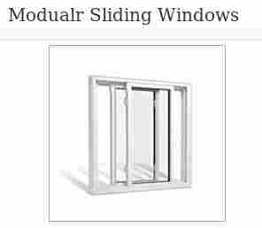Modualr Sliding Windows