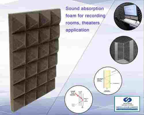 acoustic foam for sound absorption