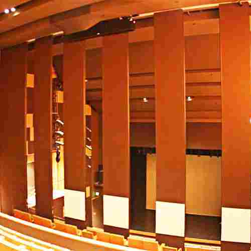 Decorative Wooden Commercial Room Divider Movable Partition Wall