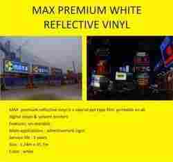 Maxx Premium White Reflective Vinyl