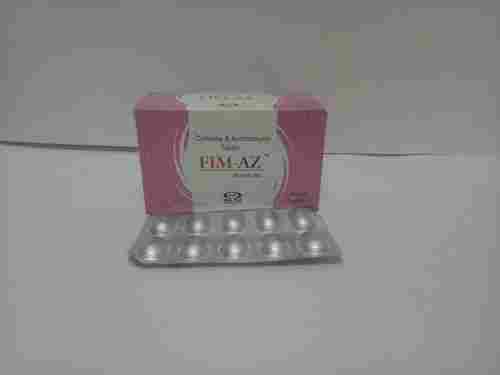 Cefixime 200 mg and Azithromycin 250 mg Tablets