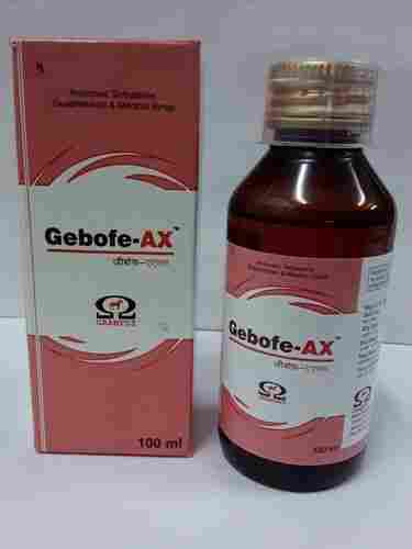 Ambroxol Terbutaline Guaiphenesin And Menthol Syrup