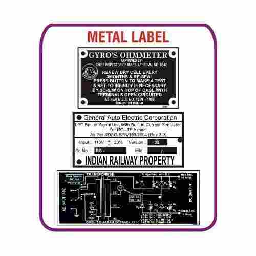 Highly Reliable Metal Labels