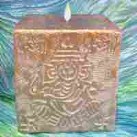 Golden Vinayak Wax Candle
