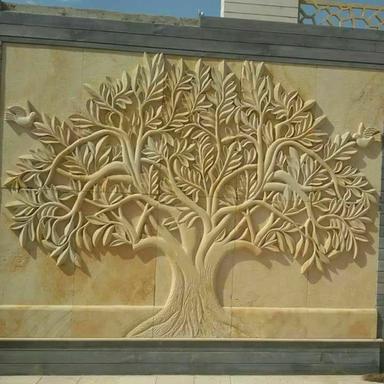 3d Carving Wall Mural