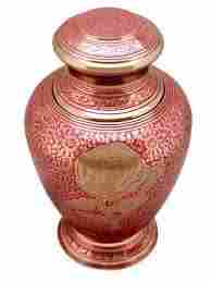 Top Quality Rose Pink Brass Urn