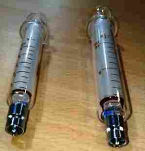 Glass Syringes With/without Metal Luer Lock