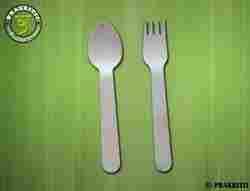 Wooden Disposable Spoon And Fork