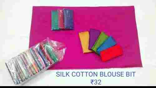 Plain Silk Cotton Blouse Bit