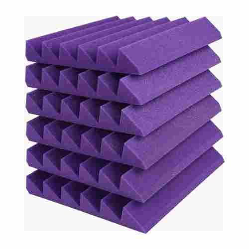 Purple Colour Wedge Acoustic Foam Tile 1' x 1'
