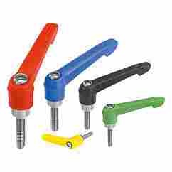 Clamping Levers With Plastic Handle External Thread