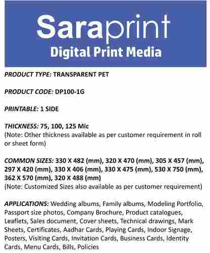 Saraprint Digital Print Media Advertising