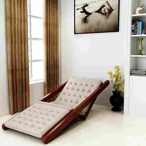 Smalshop Recliner Day Single Person Wooden Bed (6' X 2'3")