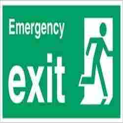 Emergency Escape Signage