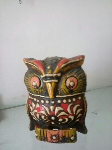 Wooden Handicraft Owl