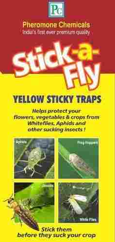 Plastic Yellow Sticky Insect Trap