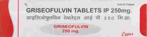 Griseofulvin Tablet IP 250mg.