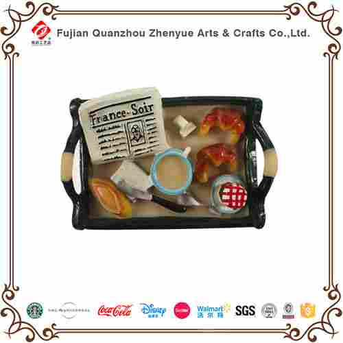 Promotional Gifts Custom 3D Resin Food Fridge Magnet