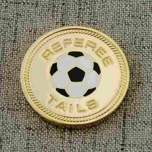 Youth Soccer League Custom Coins