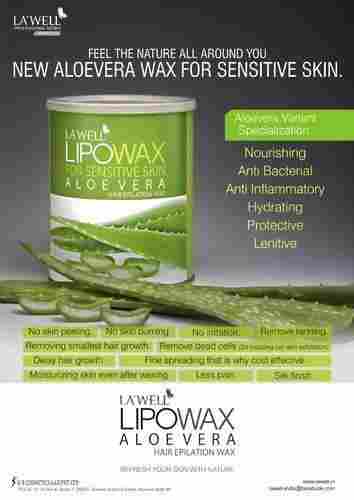 Aloevera Liposoluble Hair Removal Wax