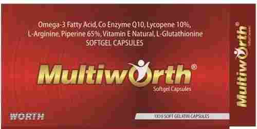 Omega 3 Fatty Acid Softgel Capsule