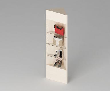 Triangle Wooden Display Stand