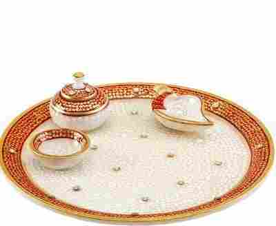 Pooja Thali And Akhand Diya Special Use For Festival