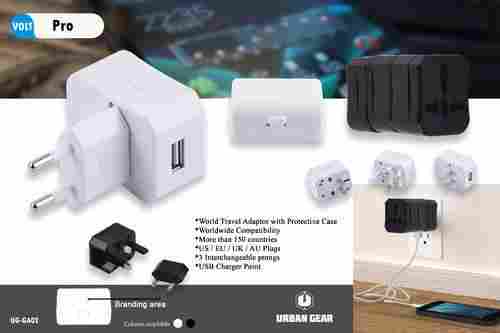 Usb Travel Adapter With Case