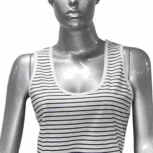 Demanded Striped Womens Top