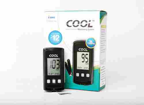 Cool Glucometer With Ten Test Strips