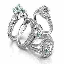 Stylish Diamond Studded Rings