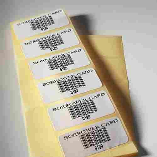 Printed Barcode Stickers