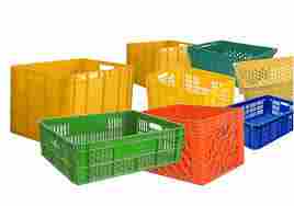 Colored Plastic Crates