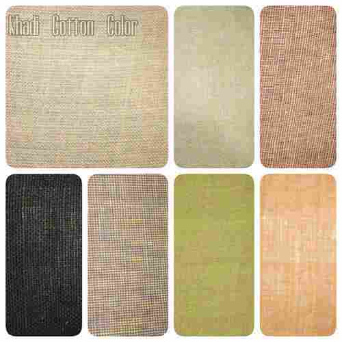 Cotton Khadi Color Fabric