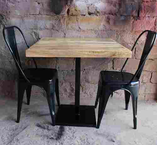 Vintage Industrial Cafe Home High Dining Table and Chair